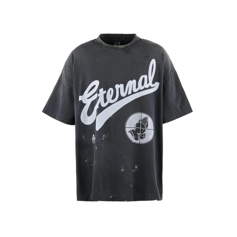 SAINT MICHAEL X FEAR OF GOD SAINT OF GOD SS TEE - BLACK