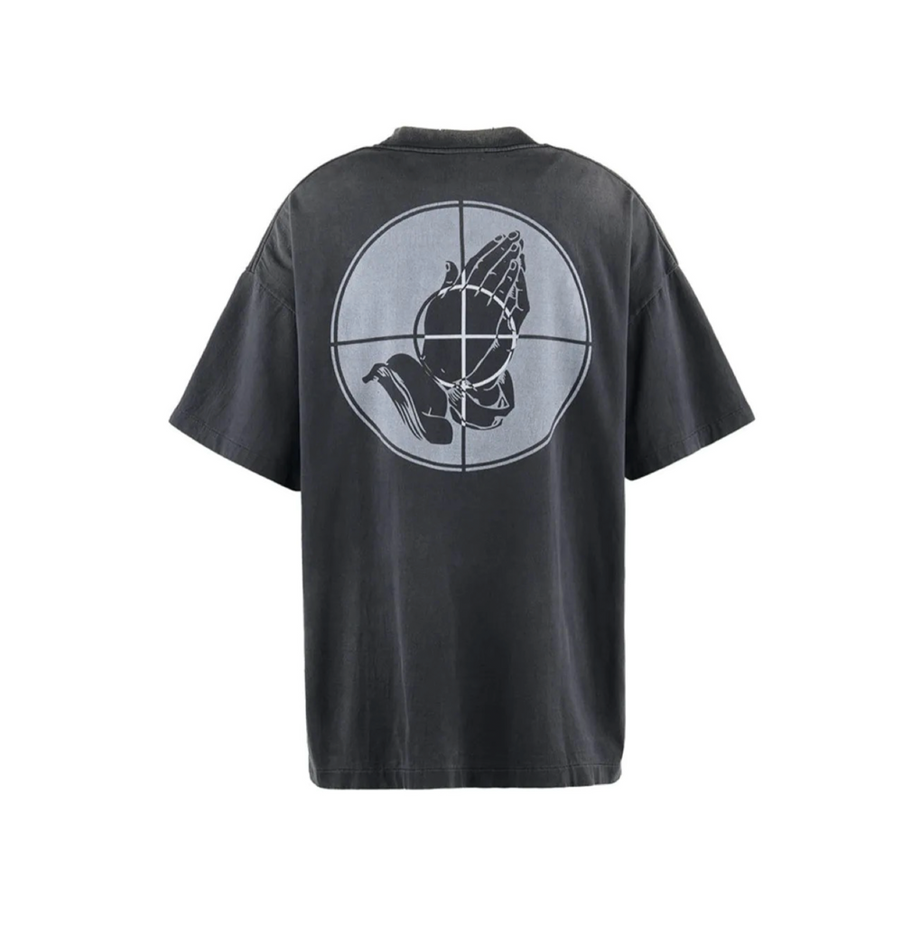 SAINT MICHAEL X FEAR OF GOD SAINT OF GOD SS TEE - BLACK