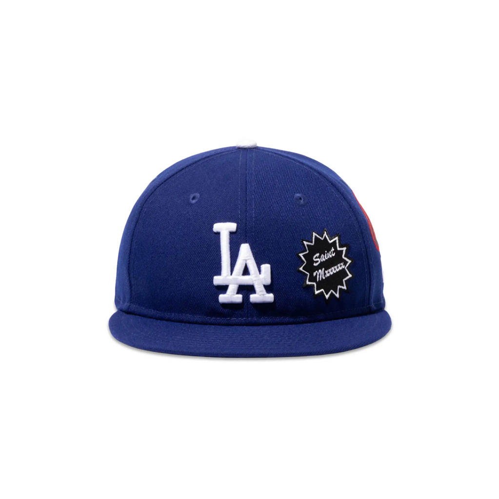 SAINT MICHAEL X NEW ERA DODGERS CAP - BLUE