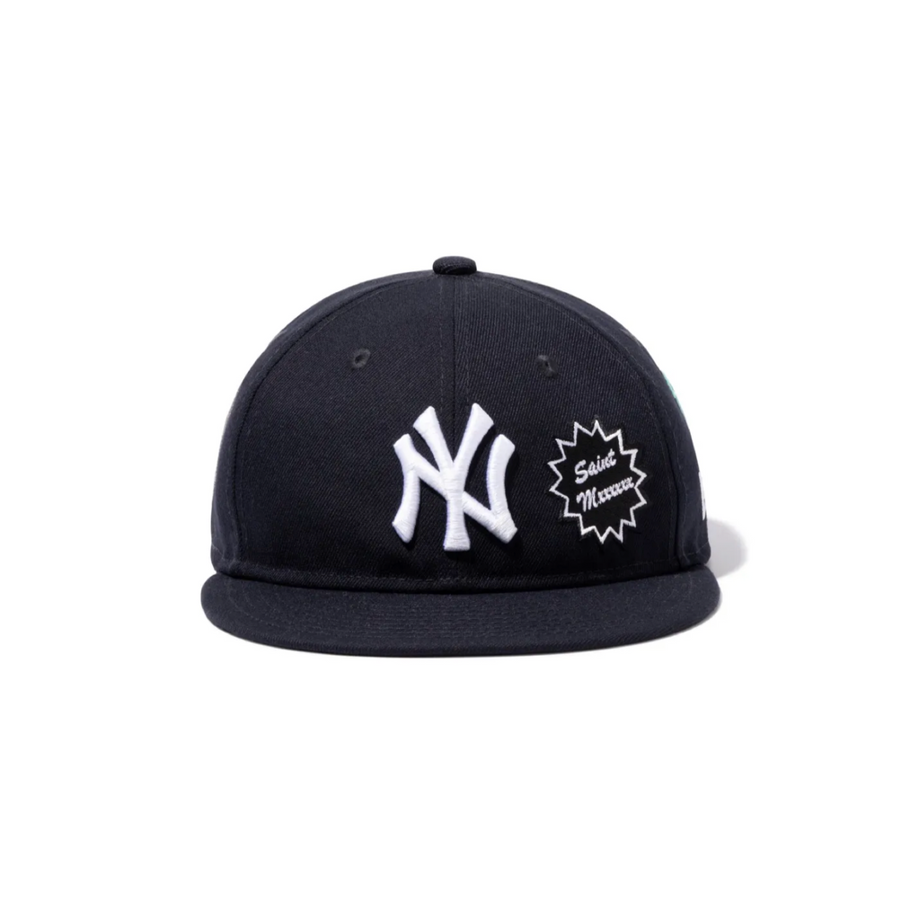 SAINT MICHAEL X NEW ERA YANKEES CAP - NAVY
