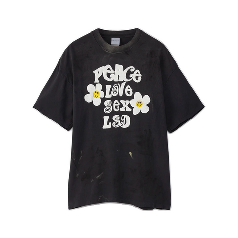 READYMADE PEACE SS T-SHIRT - BLACK
