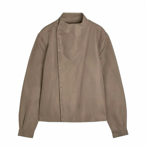 RICK OWENS TEMPLE LPM JACKET - DUST