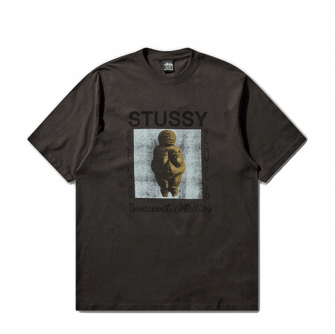 STÜSSY PERMANENT COLLECTION P.D. TEE - FADED BLACK