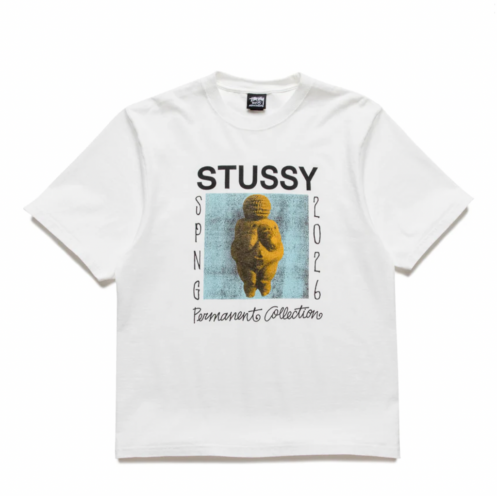 STÜSSY PERMANENT COLLECTION P.D. TEE - NATURAL