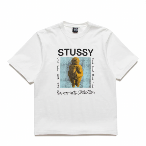STÜSSY PERMANENT COLLECTION P.D. TEE - NATURAL