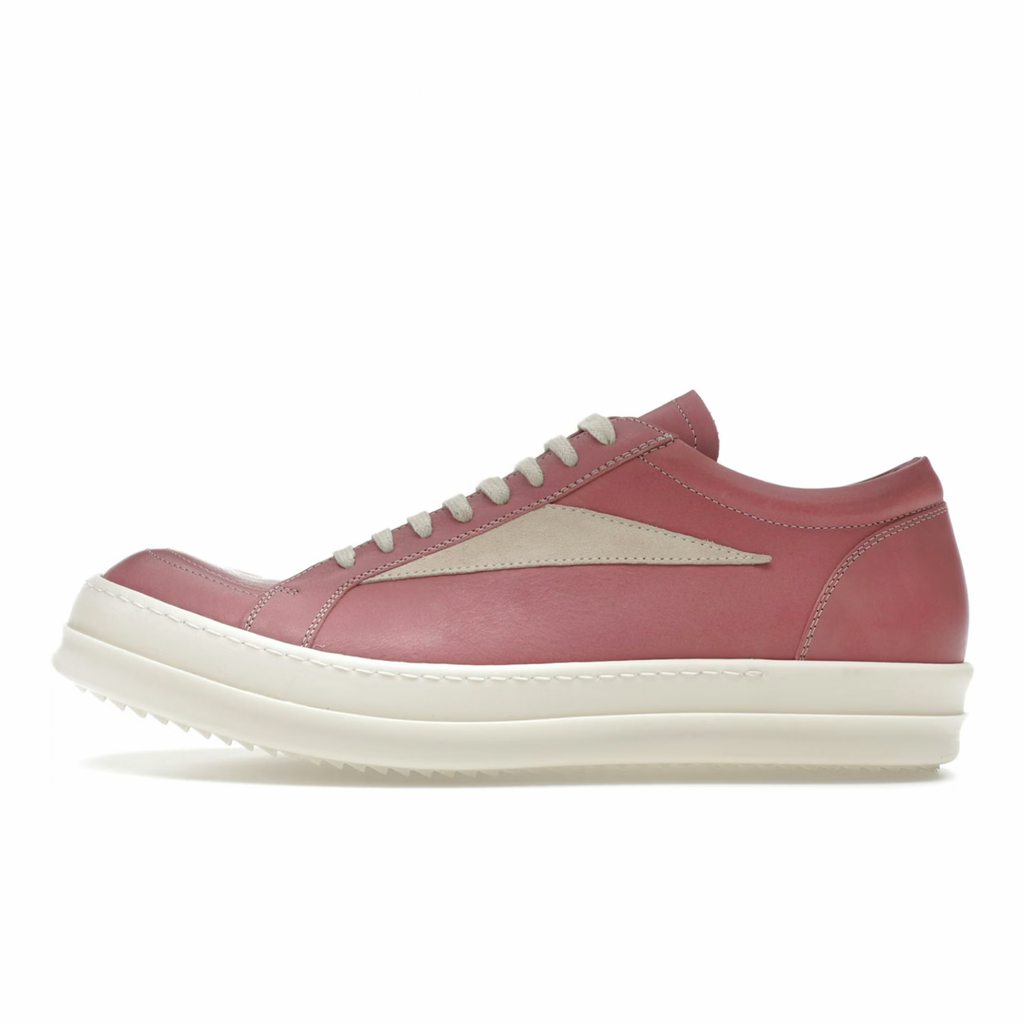 RICK OWENS PORTERVILLE VINTAGE SNEAKS - THULIAN/MILK/MILK
