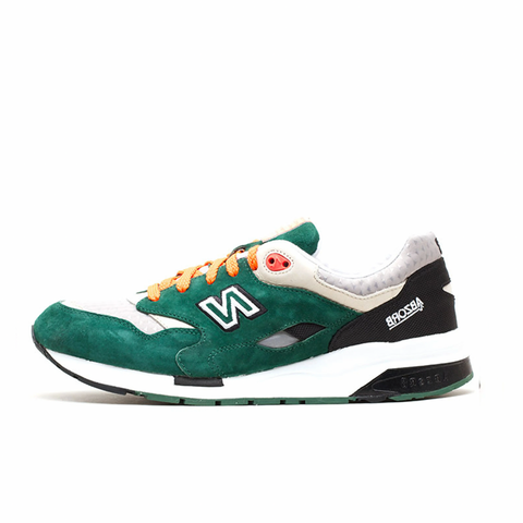 NEW BALANCE 1600 'LIMITED EDITION RACING' - GREY/GREEN/ORANGE