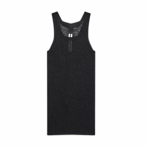 RICK OWENS  KNIT TANK - BLACK