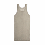 RICK OWENS  KNIT TANK - PEARL