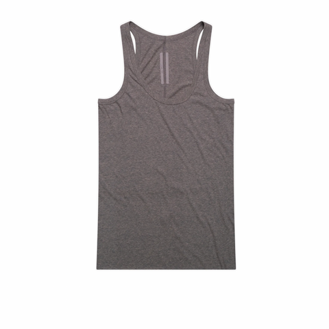 RICK OWENS  PONY TANK - GREY MELANGE