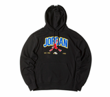 AIR JORDAN JUMPMAN PULLOVER HOODIE.-  BLACK
