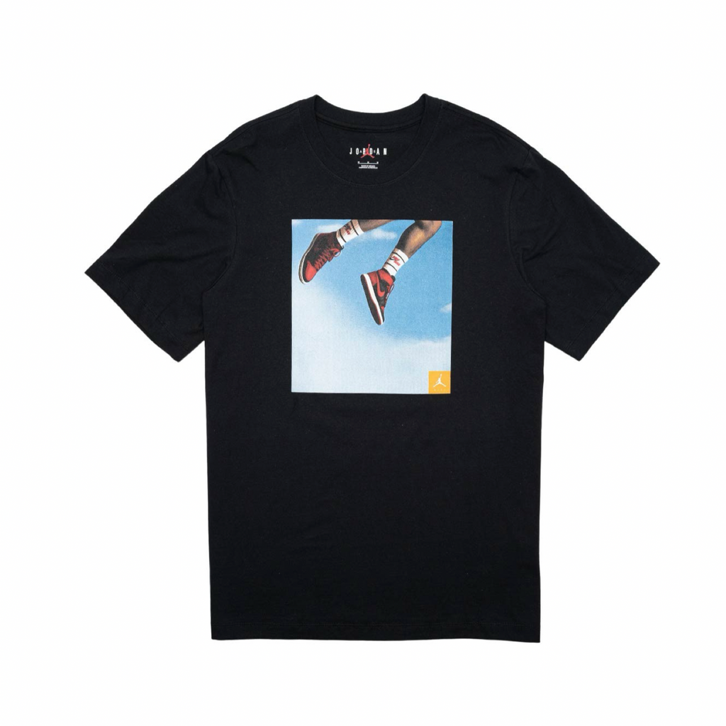 AIR JORDAN JUMPMAN PHOTO TEE - BLACK