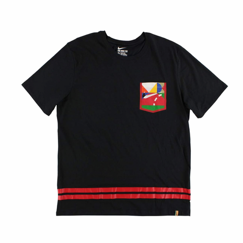 NIKE ALL-STAR GAME POCKET T-SHIRT - BLACK