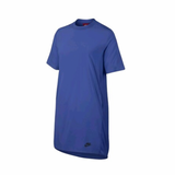 WOMENS NIKE NSW BONDED DRESS - ROYAL BLUE