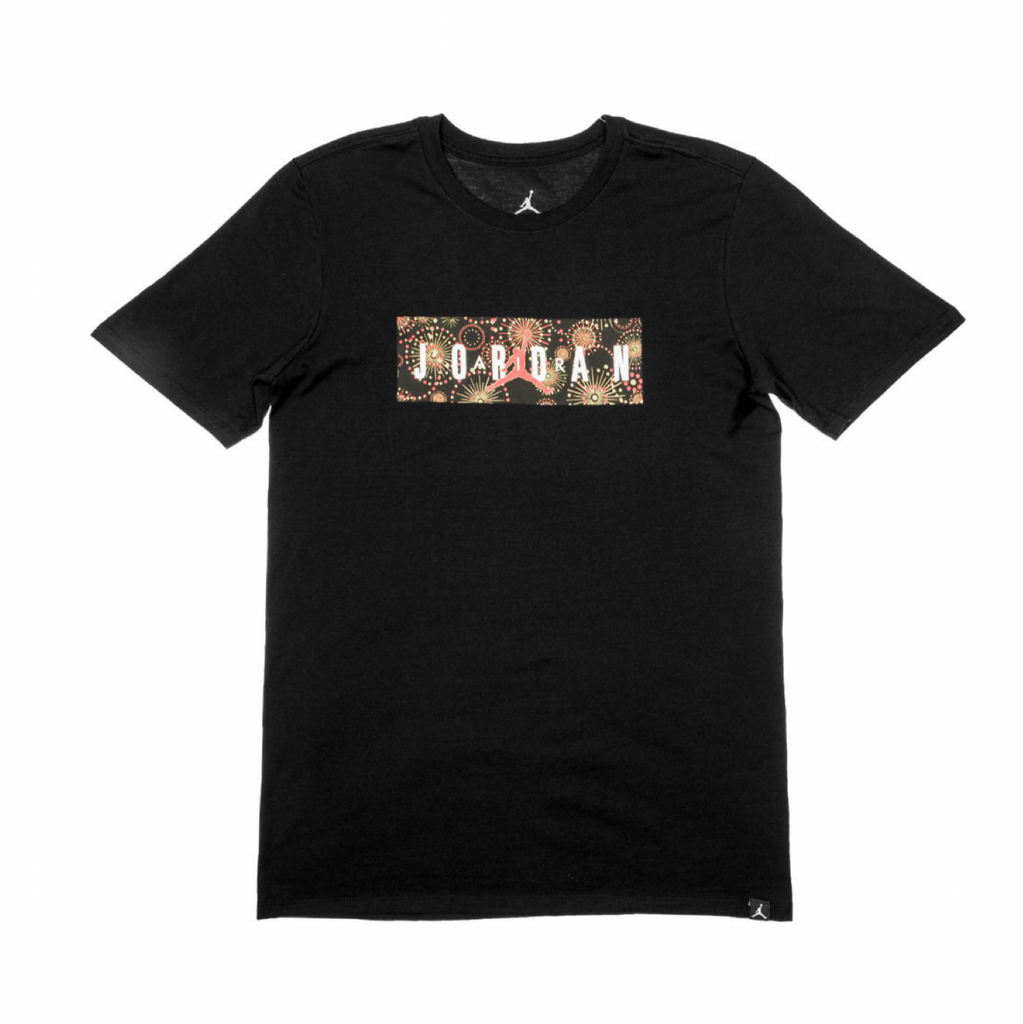AIR JORDAN JSW 'CNY' T-SHIRT - BLACK