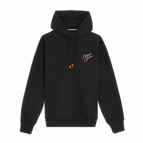 AIR JORDAN FLIGHT MVP FLEECE PULLOVER HOODIE - BLACK/WHEATIES