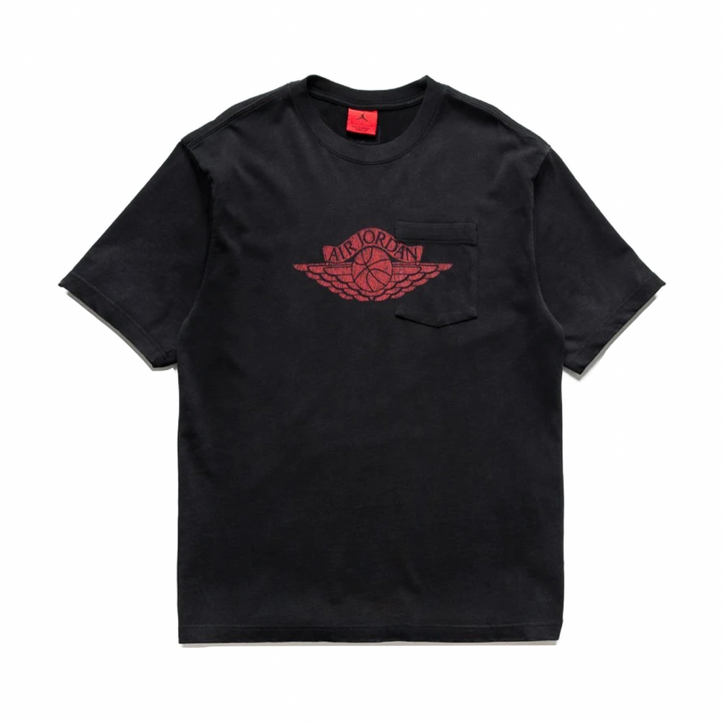 AIR JORDAN FLIGHT ESSENTIALS POCKET - BLACK/UNIVERSITY RED