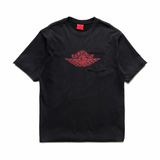 AIR JORDAN FLIGHT ESSENTIALS POCKET - BLACK/UNIVERSITY RED