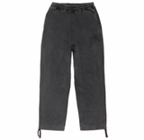 STÜSSY FADED GRAPHIC FLEECE PANT - WASHED BLACK