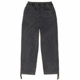 STÜSSY FADED GRAPHIC FLEECE PANT - WASHED BLACK