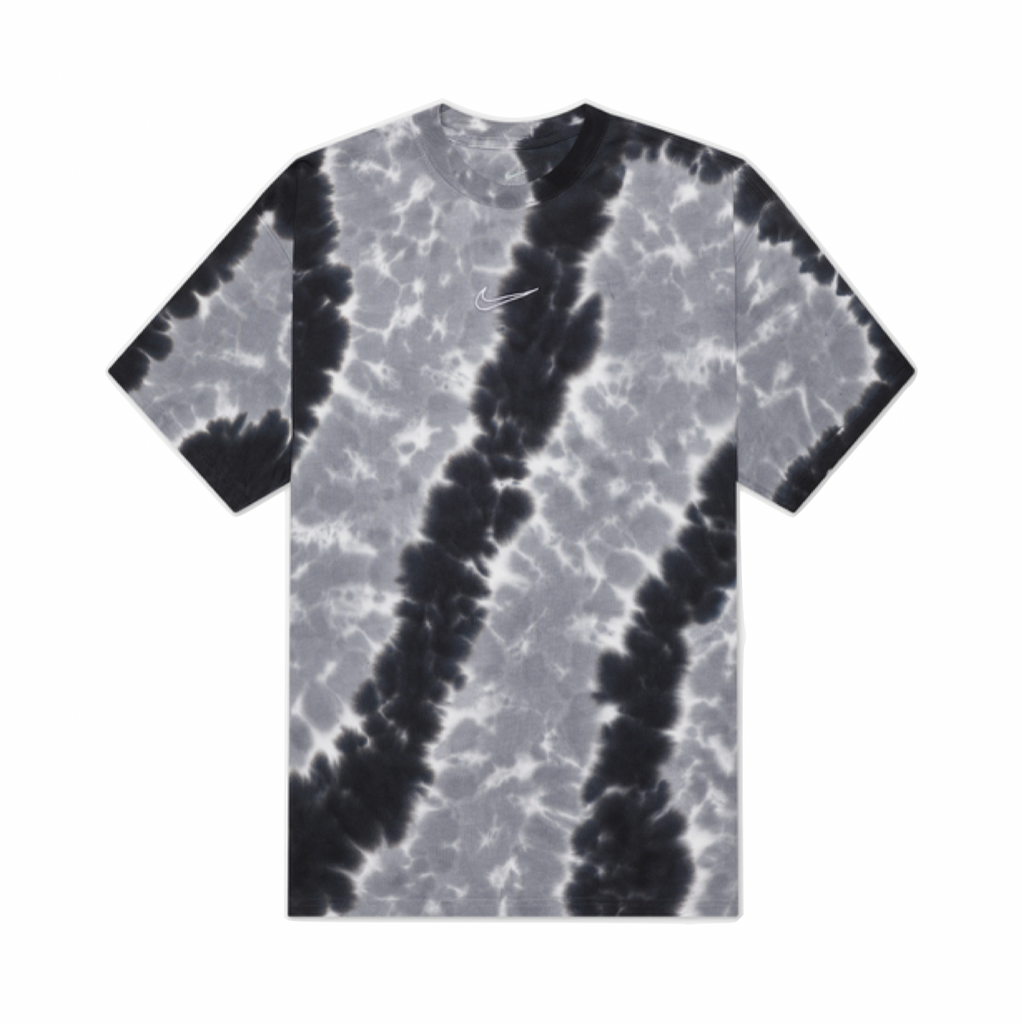 NIKE NSW WILD MAX 90 TIE-DYE TEE - GREY/BLACK