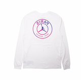 AIR JORDAN PARIS SAINT-GERMAIN LONG SLEEVES T-SHIRT - WHITE