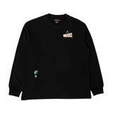 AIR JORDAN FLIGHT MVP 85 LONG-SLEEVE T-SHIRT 'WHEATIES' - BLACK