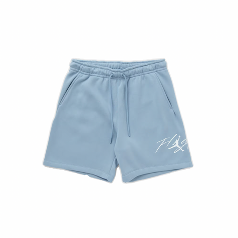 AIR JORDAN BROOKLYN FLEECE SHORT - BLUE GREY/WHITE