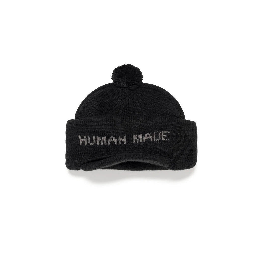 HUMAN MADE BALACLAVA KNIT CAP - BLACK