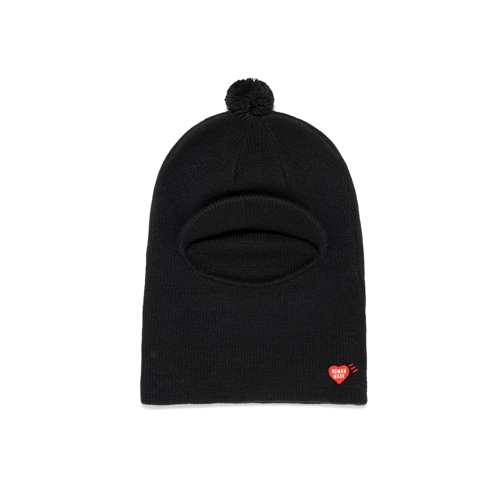 HUMAN MADE BALACLAVA KNIT CAP - BLACK
