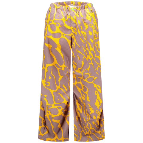NIKE PROJECT F.R.O.G. SNOWGRASS PARACHUTE PANTS - SUNDIAL/TAUPE GREY/GREEN STRIKE