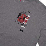 AIR JORDAN AIR  FUTURA T-SHIRT - CARBON HEATHER