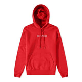 AIR JORDAN FLEECE HOODIE - FIRE RED/SAIL