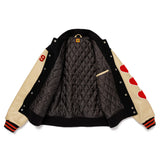 HUMAN MADE VARSITY JACKET - BLACK