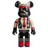 MEDICOM x ANNA SUI RED AND BEIGE 1000% BEARBRICK FIGURE - BEIGE