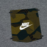 NIKE TEE-DROP HEM POCKET - GREY
