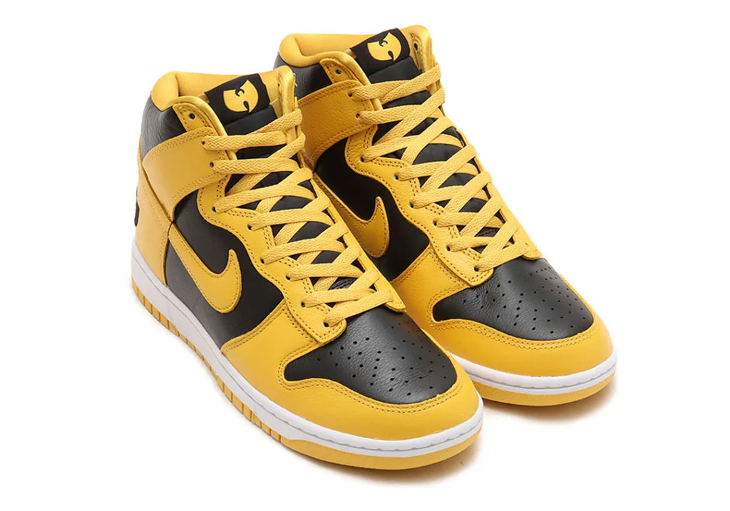 NIKE x WU-TANG DUNK HIGH RETRO PRM - BLACK/POLLEN/WHITE