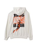 AIR JORDAN BROOKLYN OVERSIZED PULLOVER HOODIE - SAIL/STARFISH
