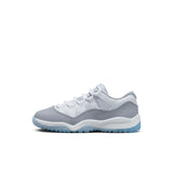 AIR JORDAN 11 RETRO LOW PS - WHITE/UNIVERSITY BLUE-CEMENT GREY