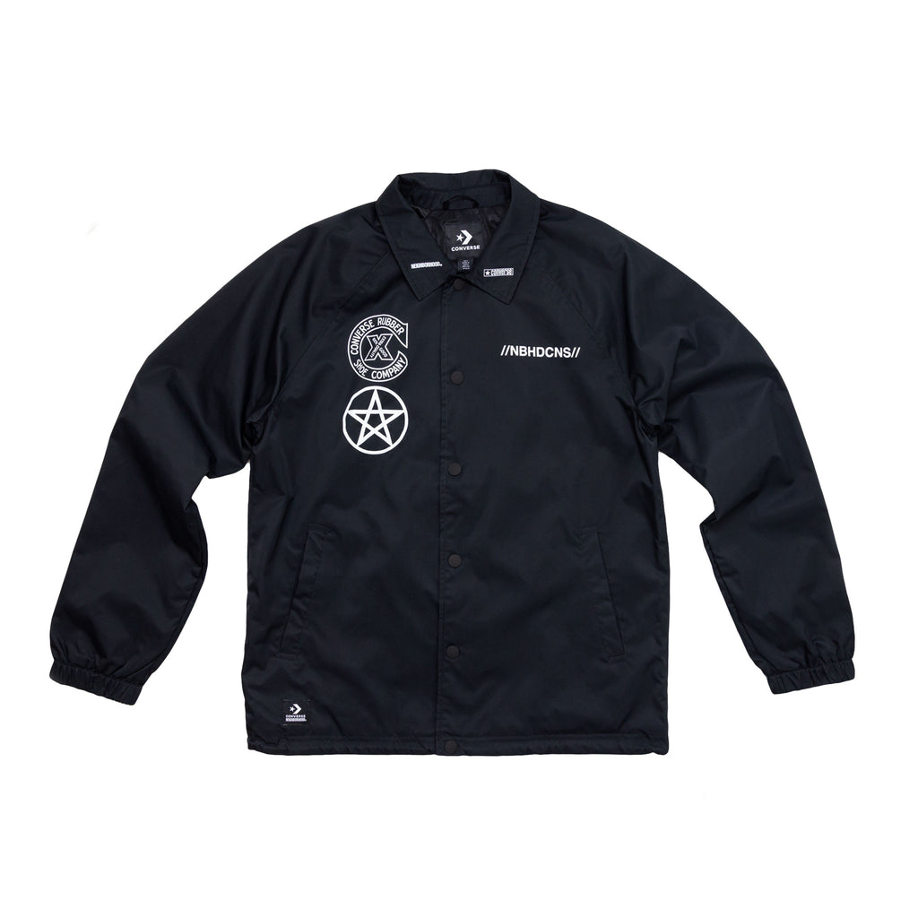 Converse x Neighborhood Coaches Jacket - Front View