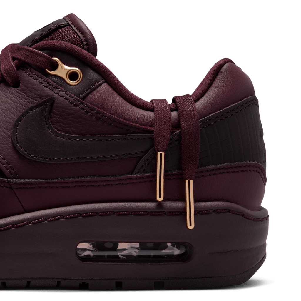 WOMEN'S NIKE AIR MAX 1 '87 - BURGUNDY CRUSH/BURGUNDY CRUSH