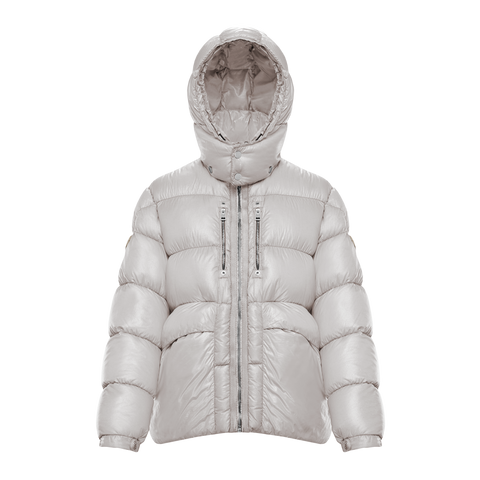 6 MONCLER 1017 ALYX 9SM FOREST JACKET - SILVER