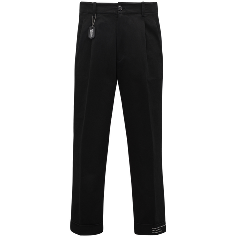 7 MONCLER FRAGMENT HIROSHI FUJIWARA TROUSERS - BLACK