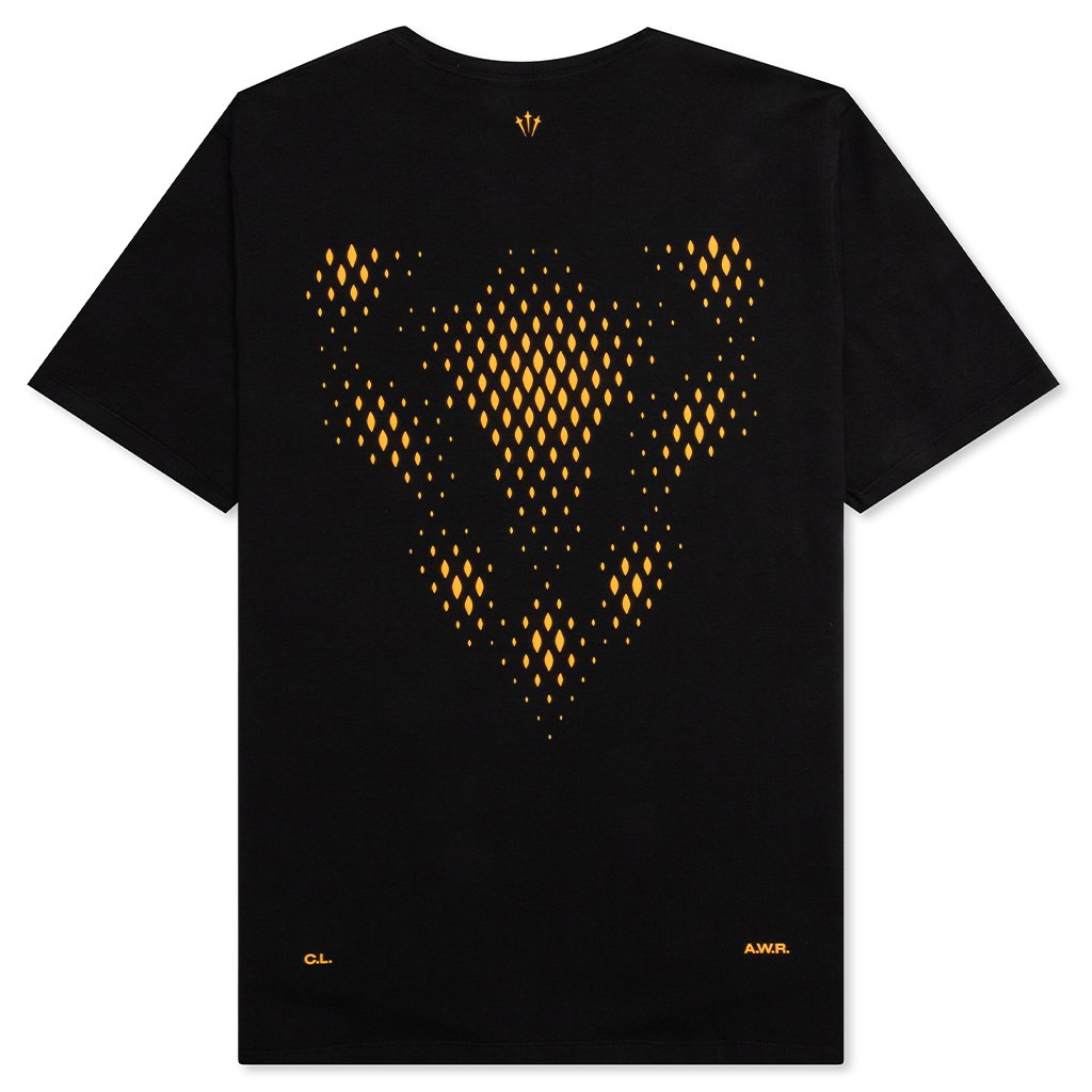 NIKE X NOCTA T-SHIRT - BLACK/UNIVERSITY GOLD