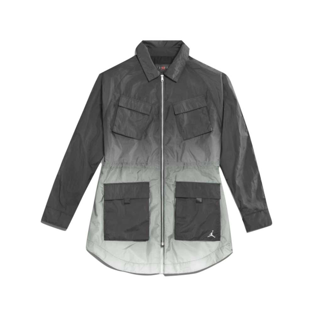 Black and white jordan top windbreaker