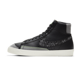 NIKE BLAZER MID '77 - BLACK/SMOKE GREY-ELECTRIC GREEN