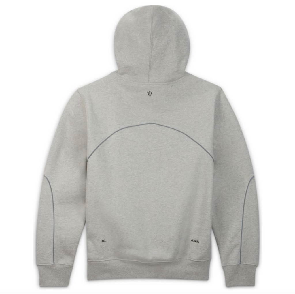 NIKE x NOCTA CARDINAL STOCK HOODIE -  GREY HEATHER/BLACK