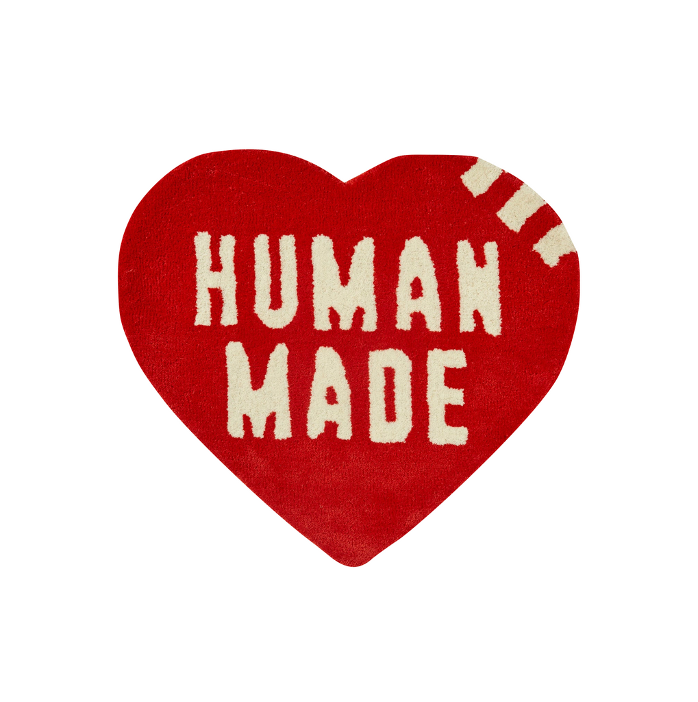 HUMAN MADE HEART RUG LARGE - RED – Creme321