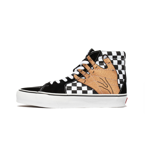VAULT BY VANS X IMRAN POTATO SK8-HI VR3 LX - BLACK CHECKERBOARD