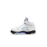 AIR JORDAN 5 RETRO TD - WHITE/DARK CONCORD-BLACK
